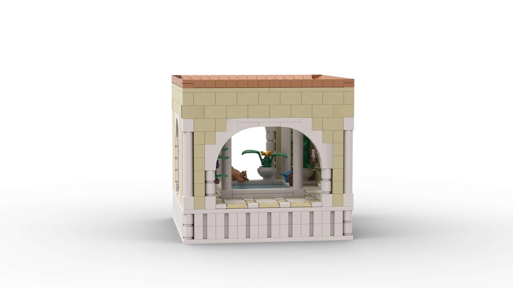 Lego Roman Ancient Atrium