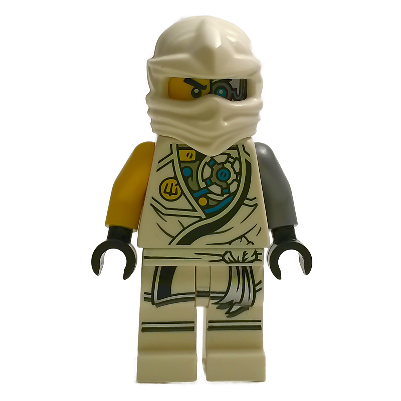 Lego Zane in Damaged Robes (Tournament of Elements)