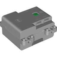 Lego Hub, Powered Up 4-Port (Technic Control+) - Clip Opening / Light Bluish Gray
