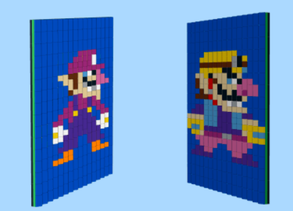 Lego WAH! (Wall) Art