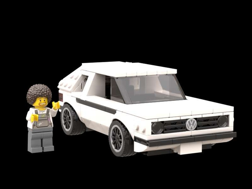 Lego VW Golf GTI 1 in weiß