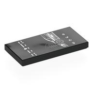 Lego Tile 2 x 4 with Light Bluish Grey & Dark Bluish Grey Koenigsegg Car and Logo Print
