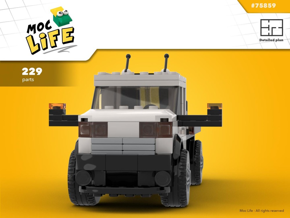 Lego Ram 1500 quad cab flat bed