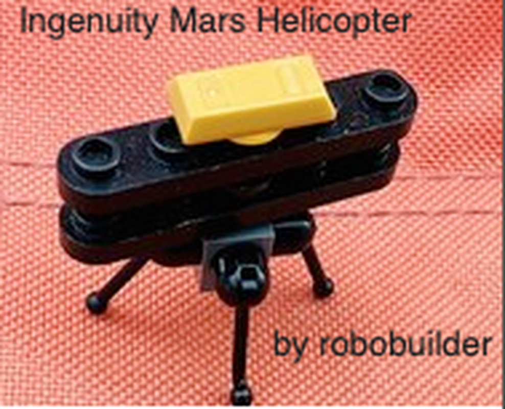 Lego Ingenuity mars helicopter