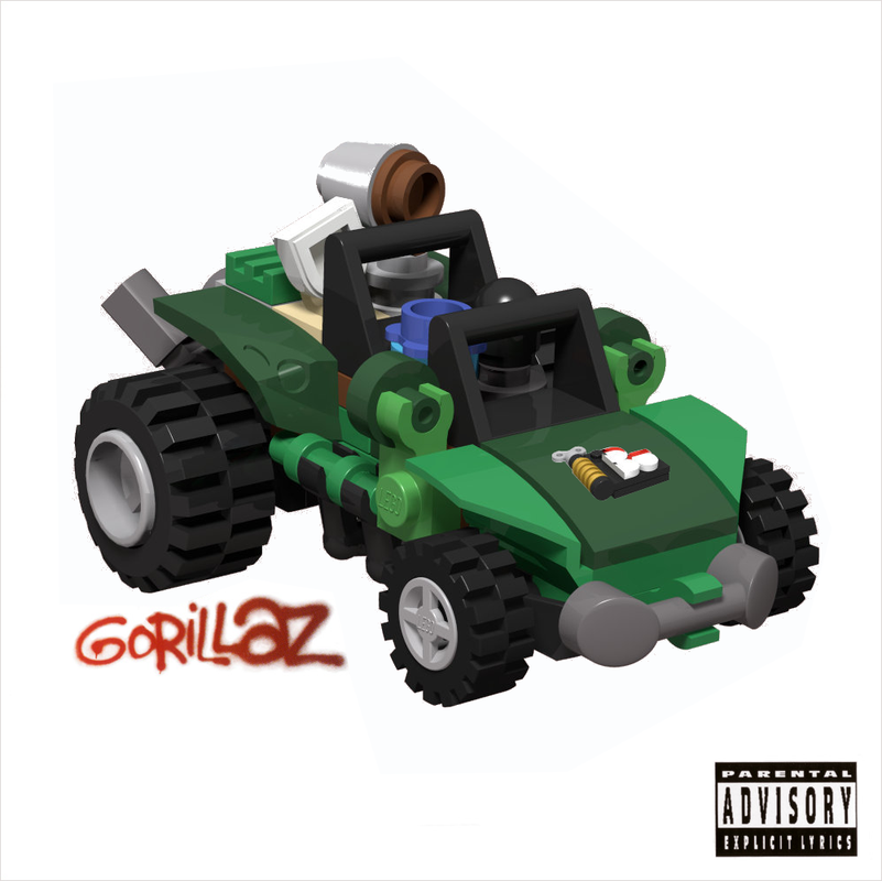 Lego Gorillaz - the Geep Buggy (mini)