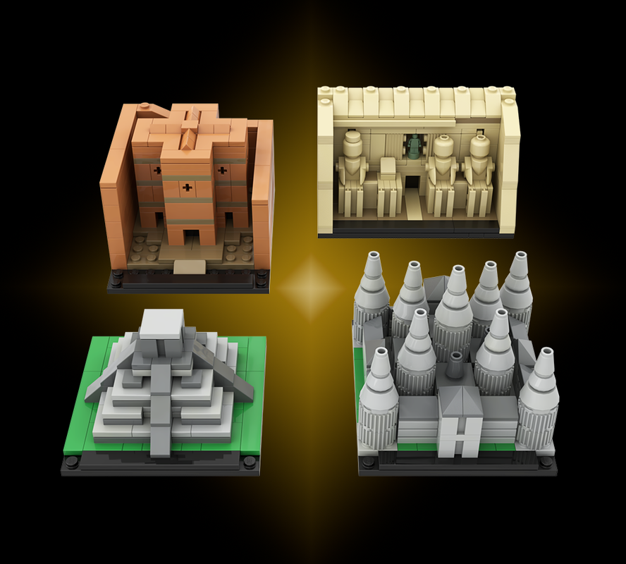 Lego Four More World of Wonders