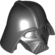 Lego Helmet Darth Vader Type 2 Top / Black