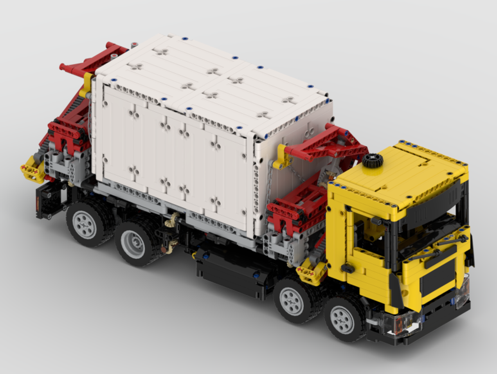 Lego short cabin truck V8 sideloader
