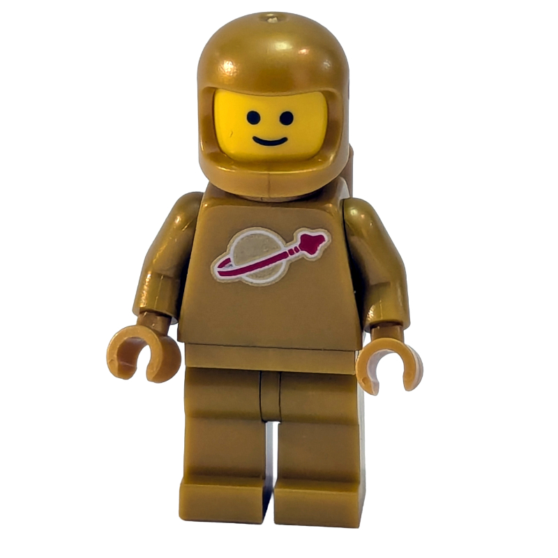 Lego Classic Spaceman, Pearl Gold with Airtanks