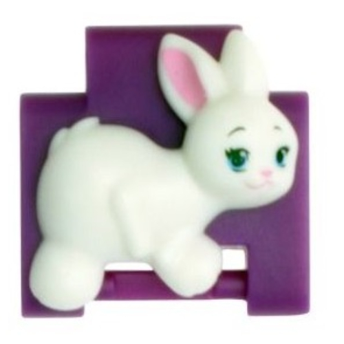Lego Watch, Link, Extra Long with Rabbit / Dark Purple