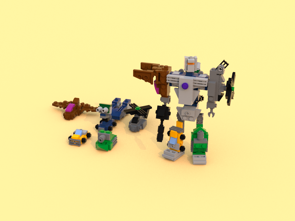 Lego Mini Lego Transformers: Bruticus
