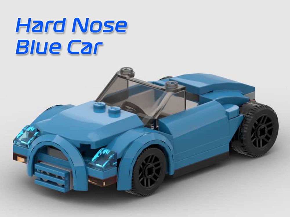 Lego 60285 Hard Nose Blue Car