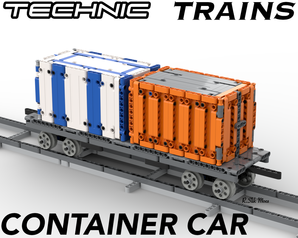 Lego Technic Trains: Container Car