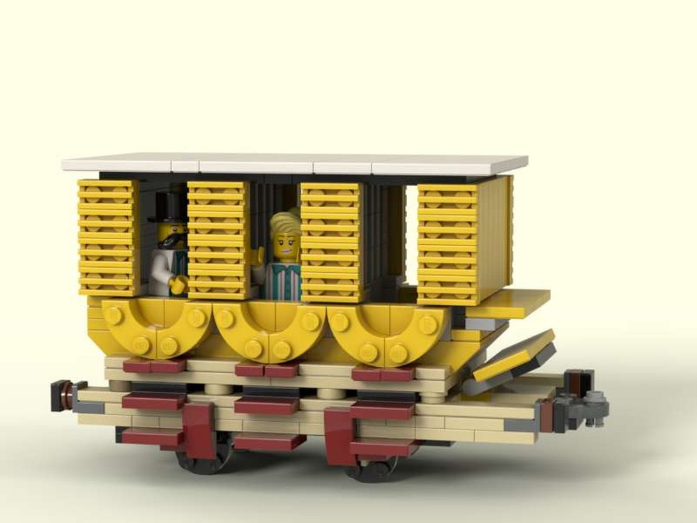 Lego Historic Adler Passenger Car 2nd Class