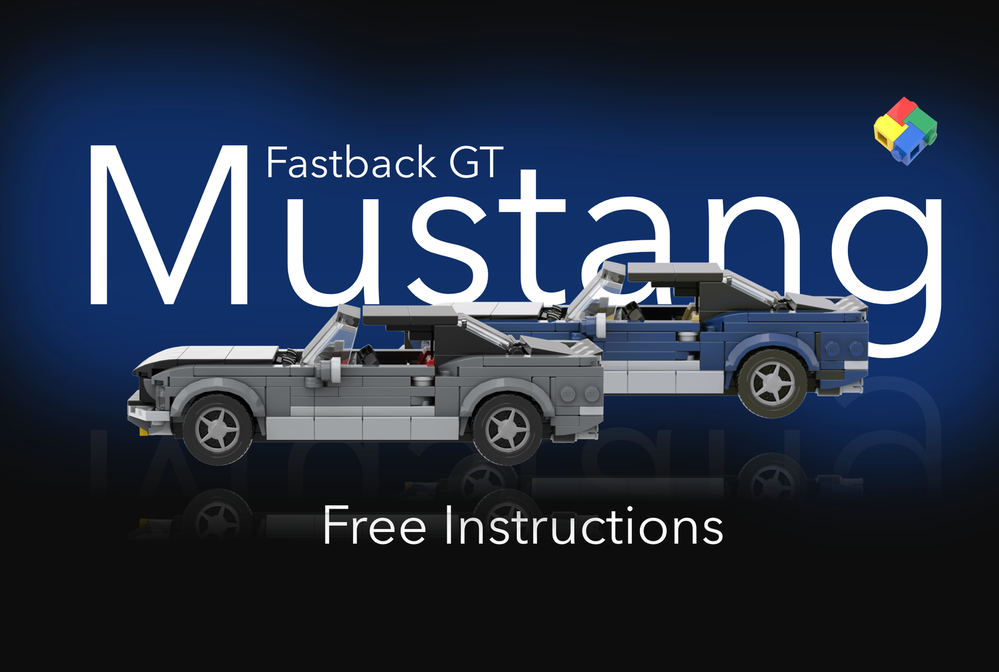 Lego 1967 Ford Mustang Fastback GT