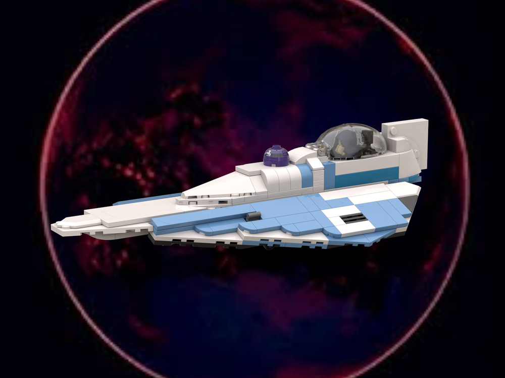 Lego Barriss Offee's Delta-7B Aethersprite-class Starfighter