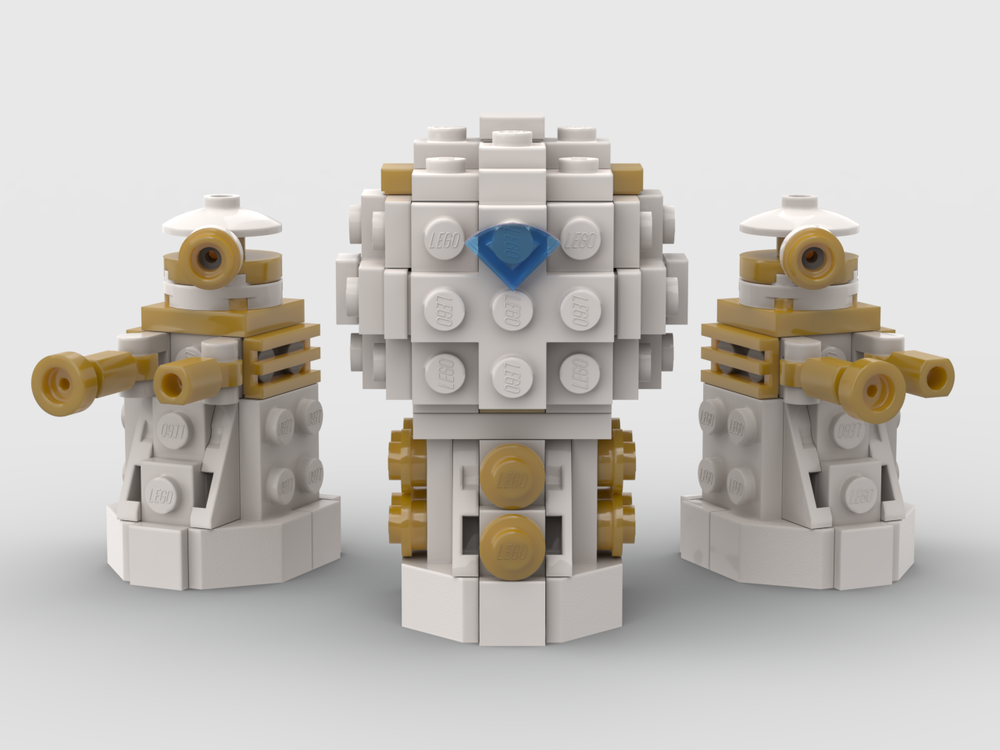 Lego Doctor Who - Emperor Davros and Imperial Daleks