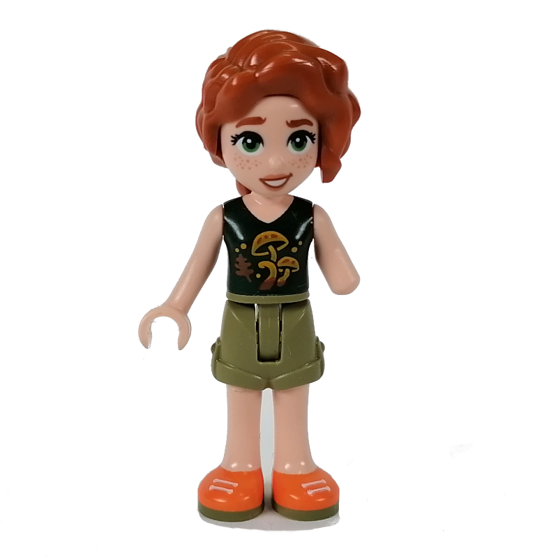 Lego Autumn - Dark Green Top, Olive Green Shorts