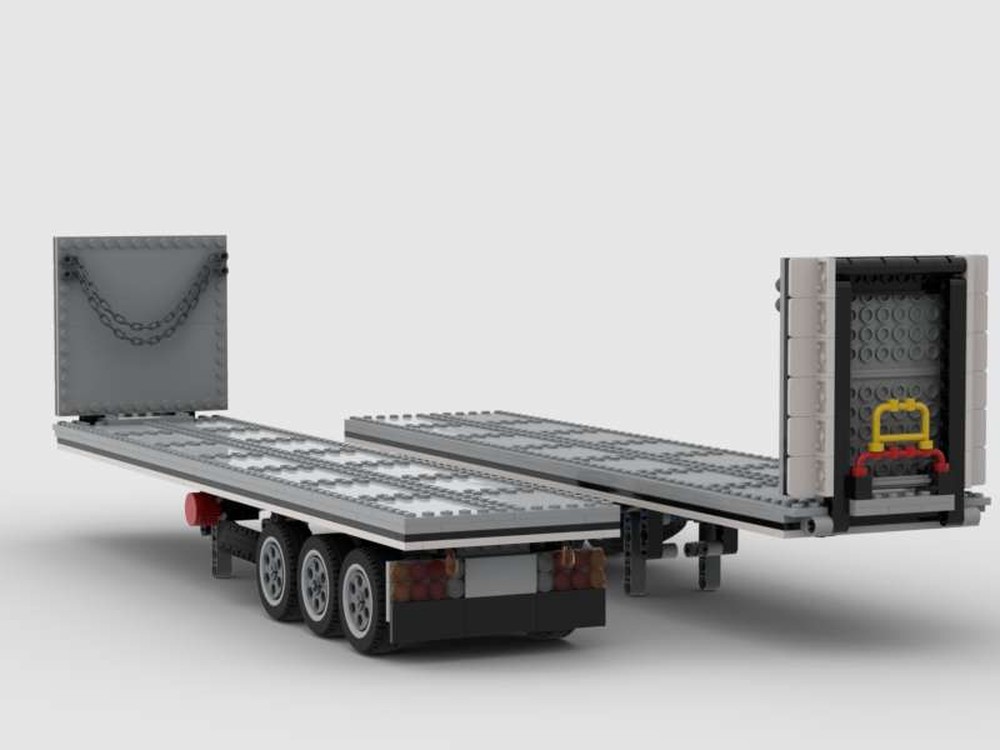 Lego Flatbed semitrailer