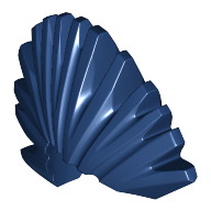 Lego Hair Mohawk / Dark Blue