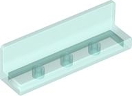 Lego Panel 1 x 4 x 1 / Trans-Light Blue