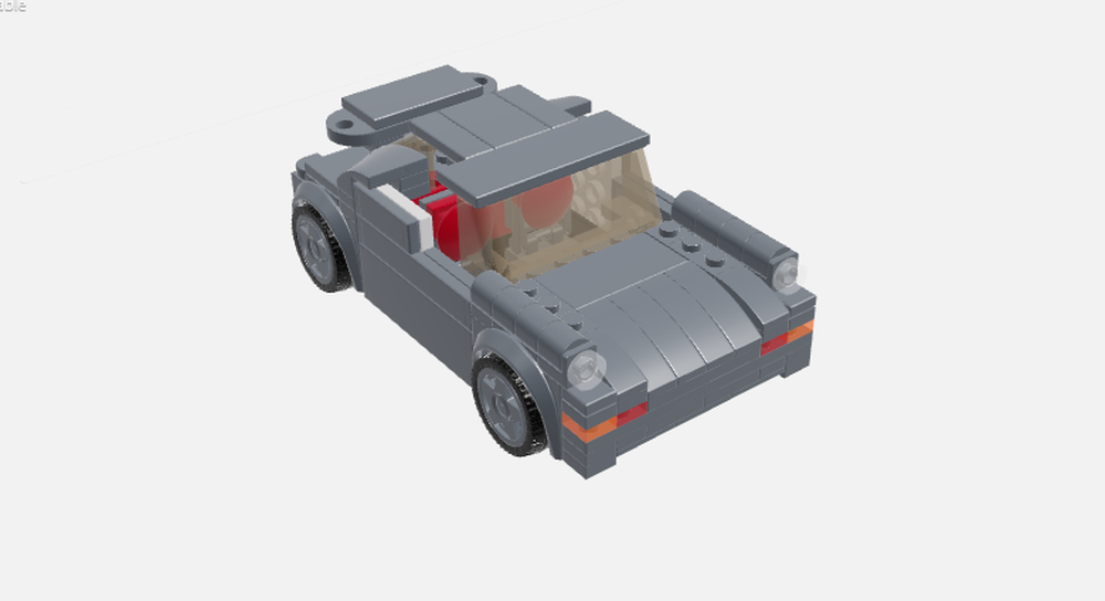 Lego Porsche 911 Turbo 1980