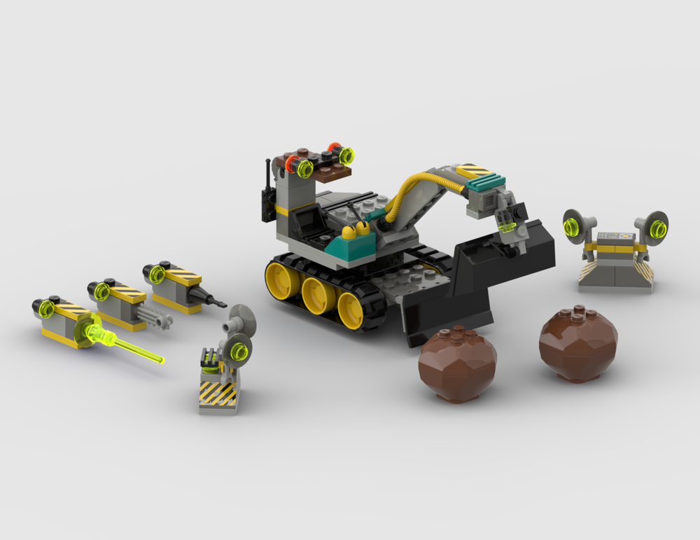 Lego Rock Raiders - Mini Excavator