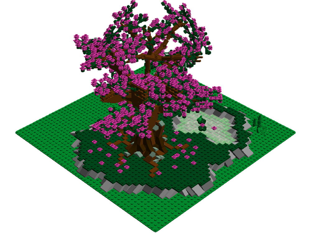 Lego Cherry Tree