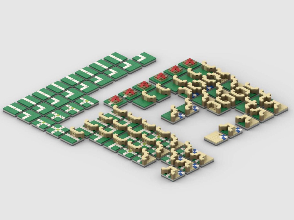 Lego Carcassonne (3d game)