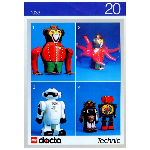 Lego Activity Booklet 20 - Robots - Set 1032 / [No Color/Any Color]