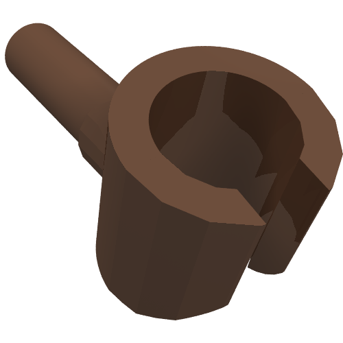 Lego Minifig Hand / Brown