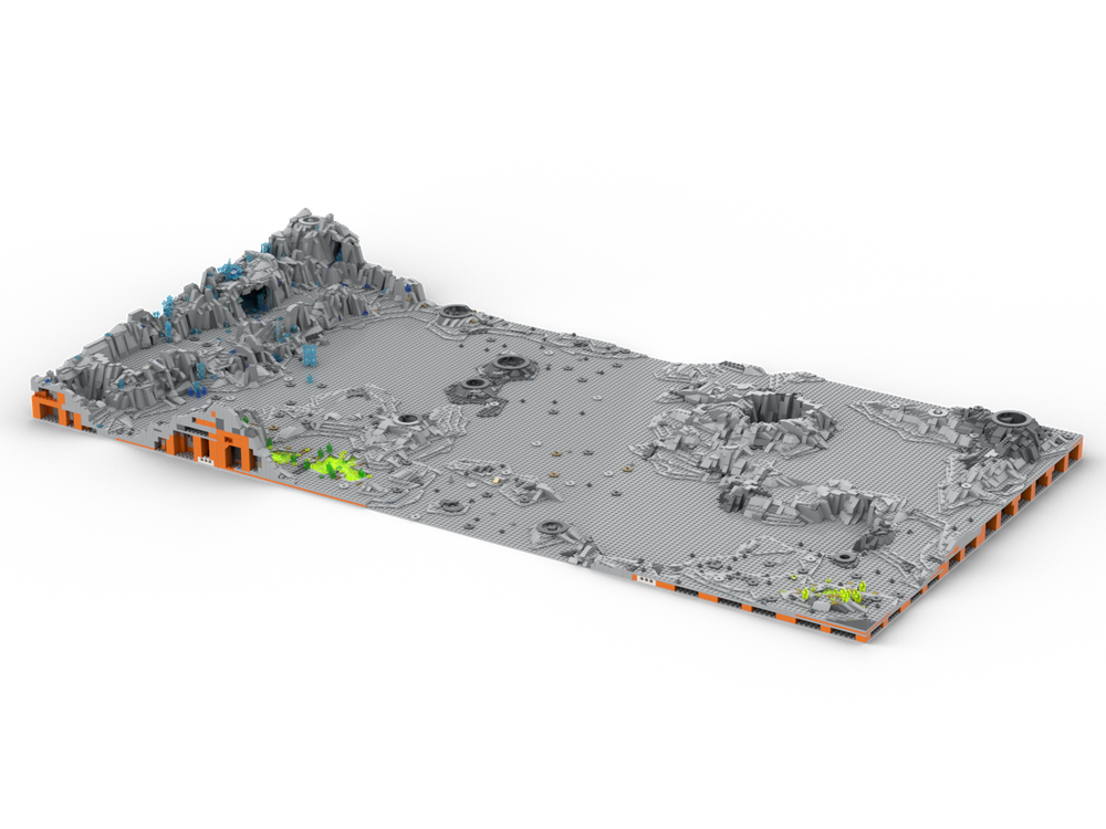 Lego Euphyros planet ground
