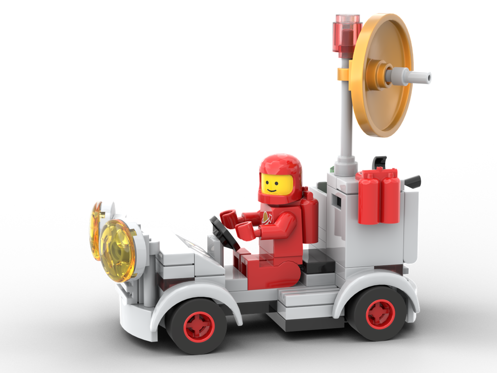 Lego Pull-Back Lunar Buggy