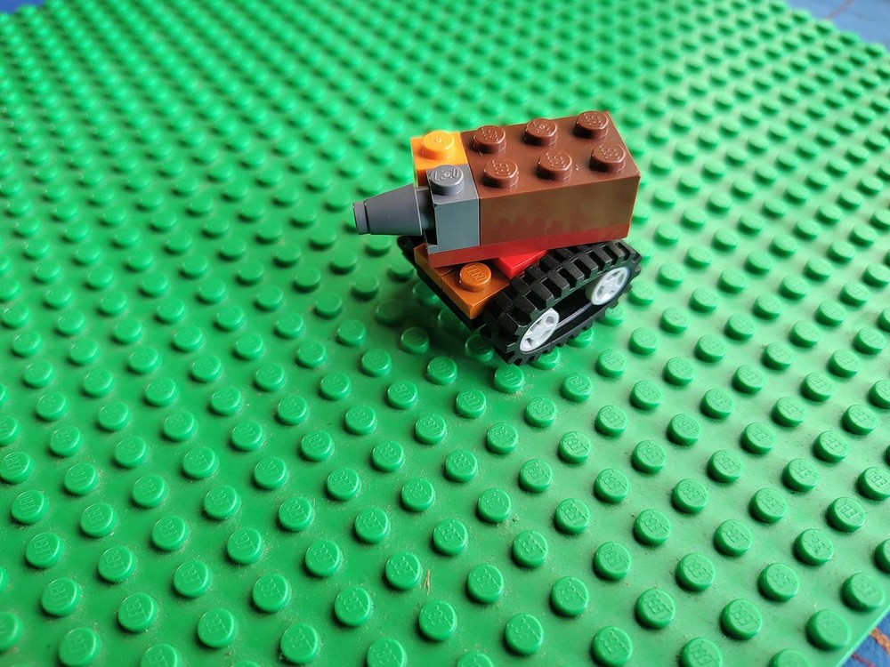 Lego Track wheel micro tank