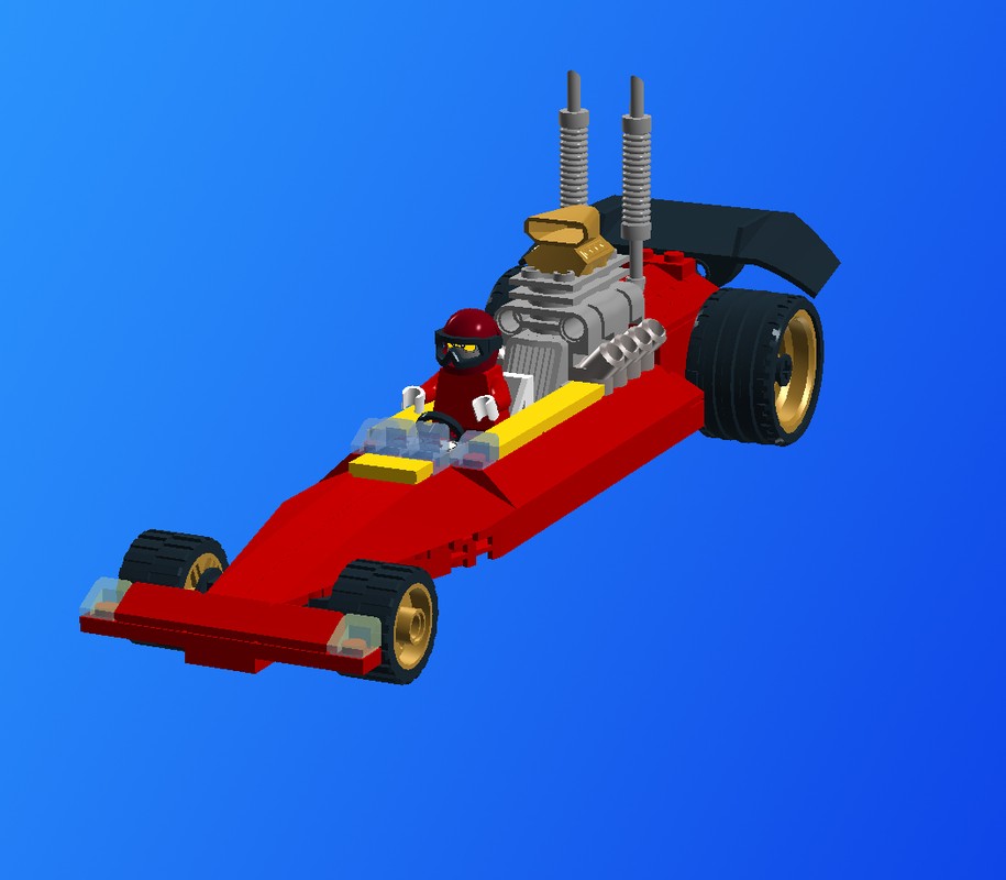 Lego Drag Car