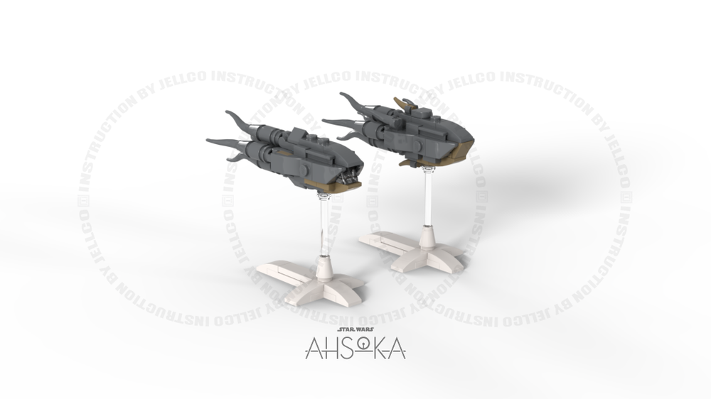 Lego Ultramicro Purrgil : Simple stand version
