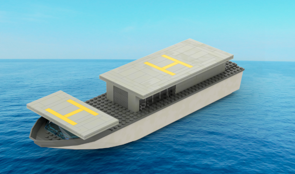 Lego Helicopter Carrier