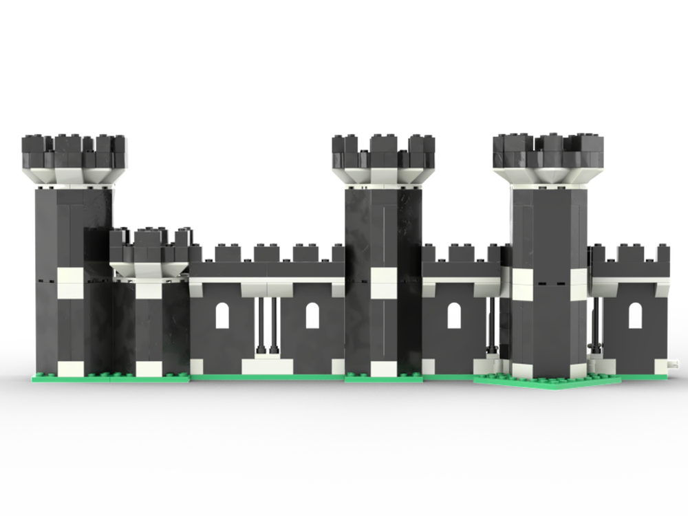 Lego Black Knight’s Castle Walls