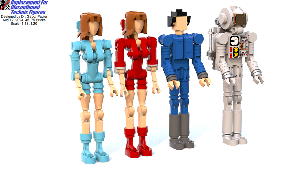 Lego Replacement for Discontinued Technic Figures