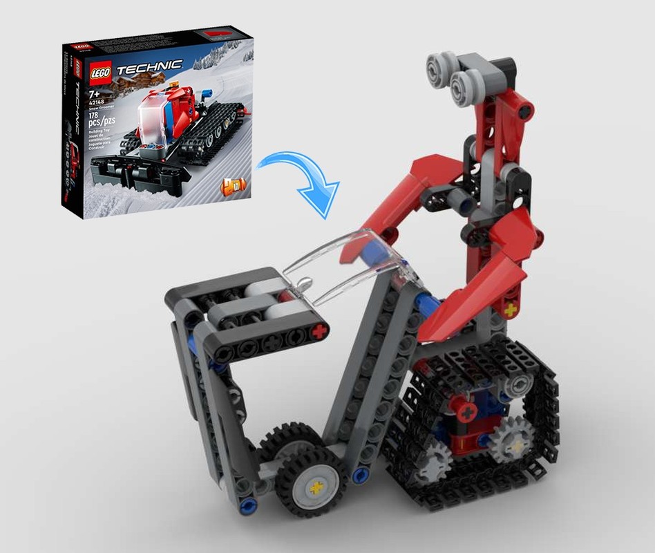 Lego Robot Waiter 42148 Alternative