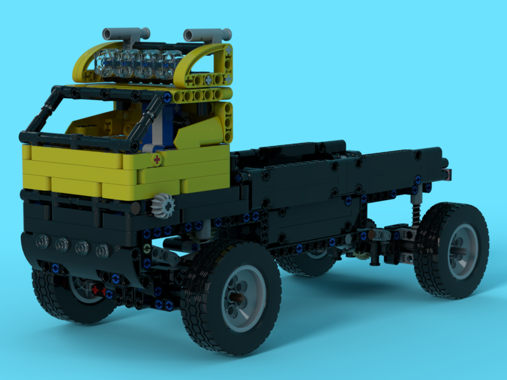 Lego Yellow Truck
