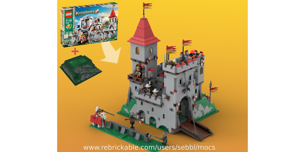 Lego 7946: King's Mountain Castle