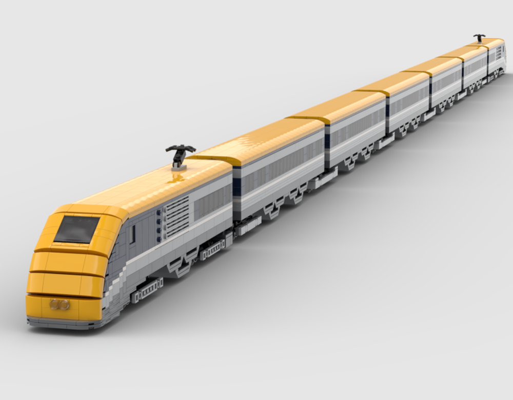Lego High speed passenger train