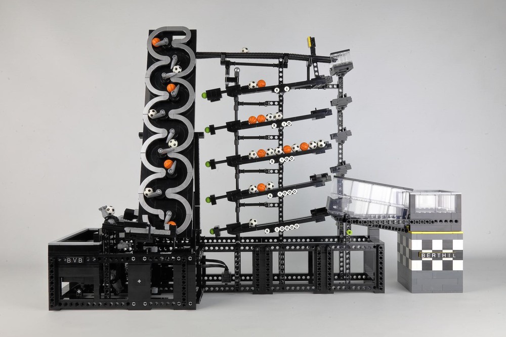 Lego Logarithmic Ball Counter GBC