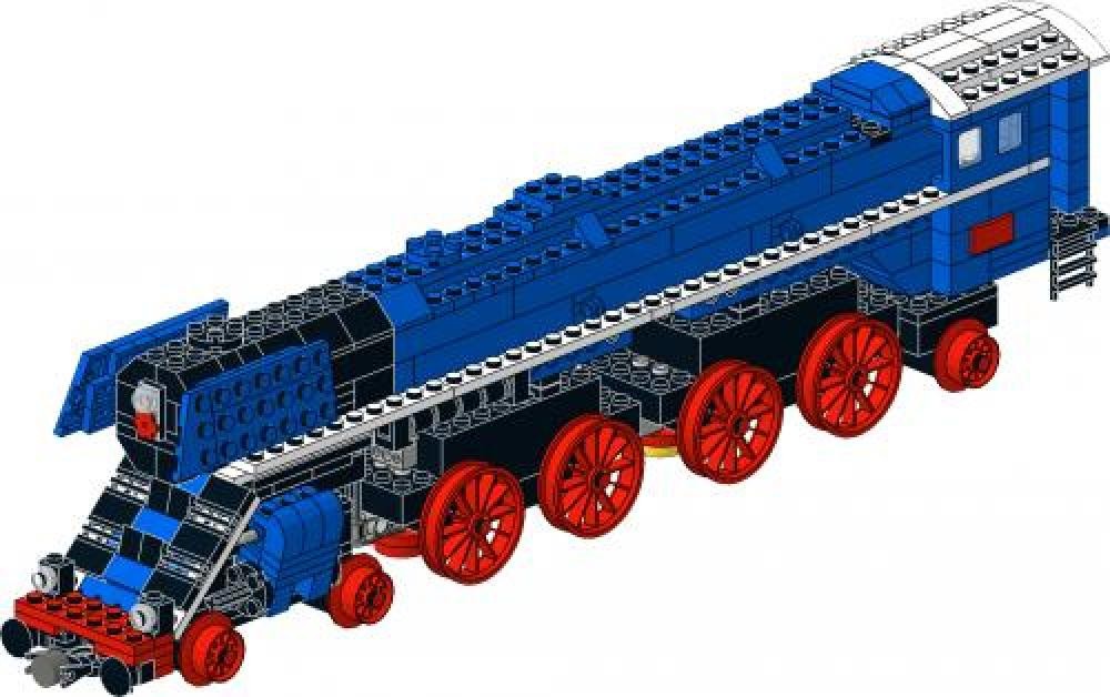 Lego 498.1 Albatros steam engine