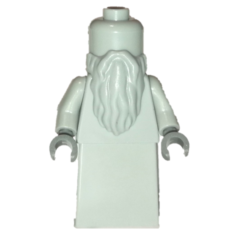 Lego Statue with Beard