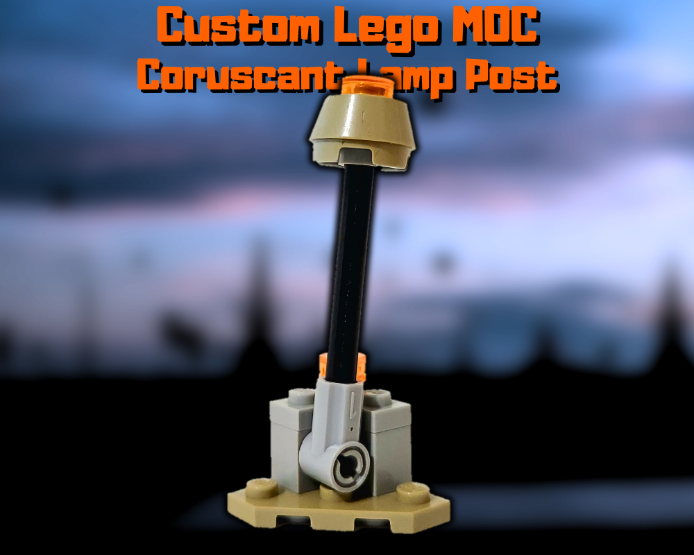 Lego Coruscant Lamp Post