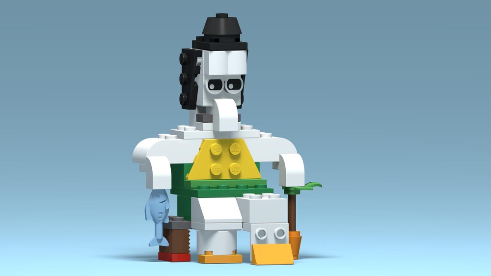 Lego 11012 Resting Spear Fisherman
