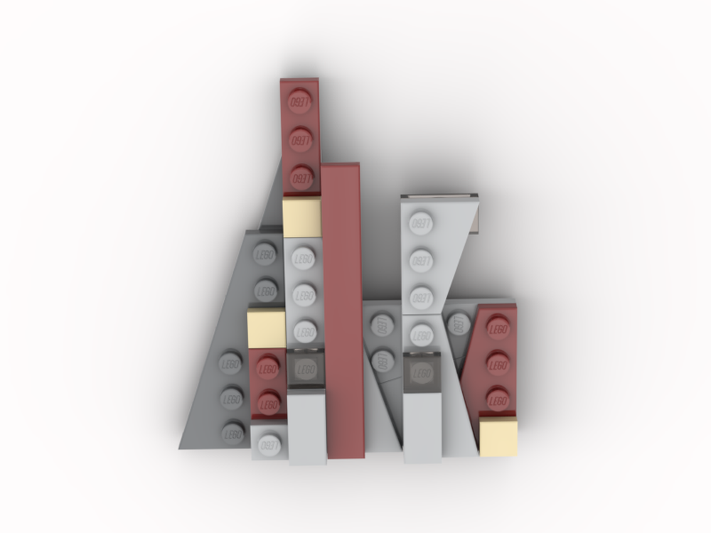 Lego Magnet Cityscape