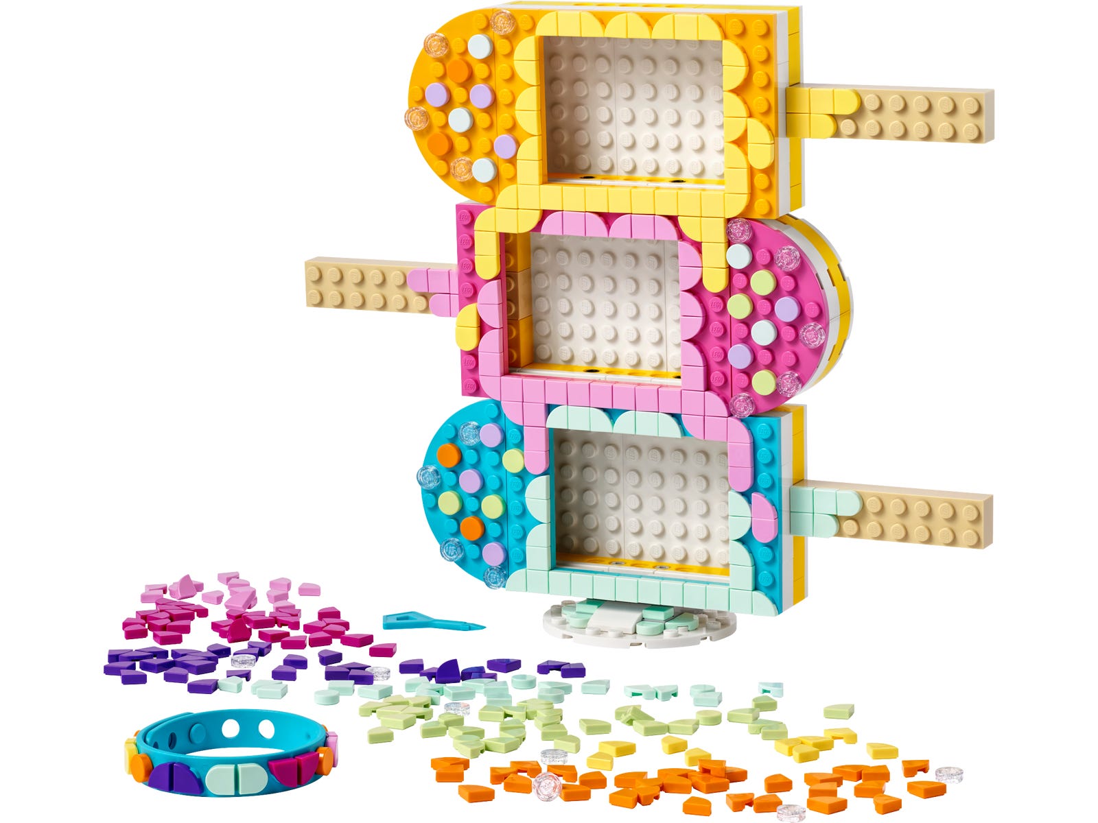 Lego Picture Frames & Bracelet Ice Cream